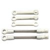RC ERA C032 UH-1 Helicopter Spare Parts Connecting Rod Group, Black/White, Compatible with RC ERA C032 UH-1