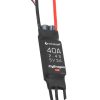 FLYCOLOR FlyDragon Lite Plus 40A 2-4S Dual Way Brushless ESC with 5.5V/3A BEC for Fixed Wing RC Airplanes