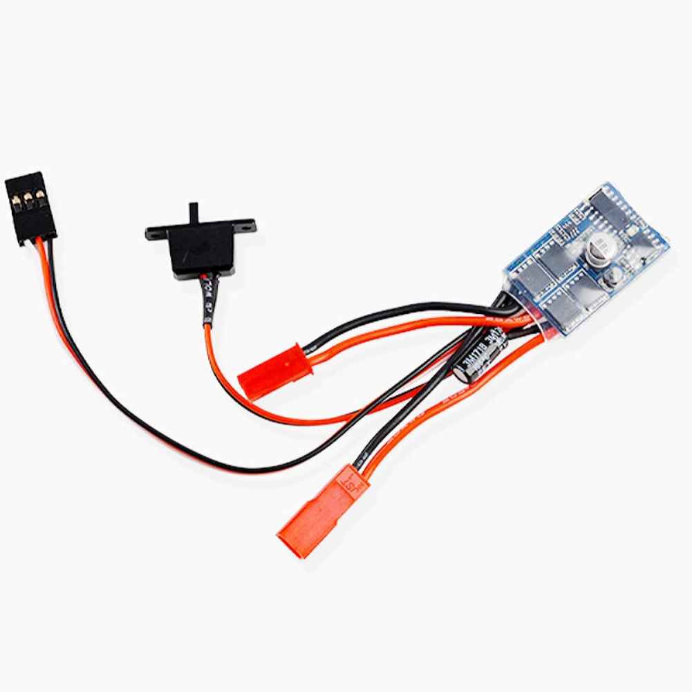 DIY Mini-Z Car 30A Bidirectional Brushed ESC with Brake, 4-8V, Compatible with 2S Li-ion