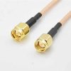 SMA Male to SMA Male Pigtail Adapter Extended Cable, 15cm for FPV Antenna RC Drone