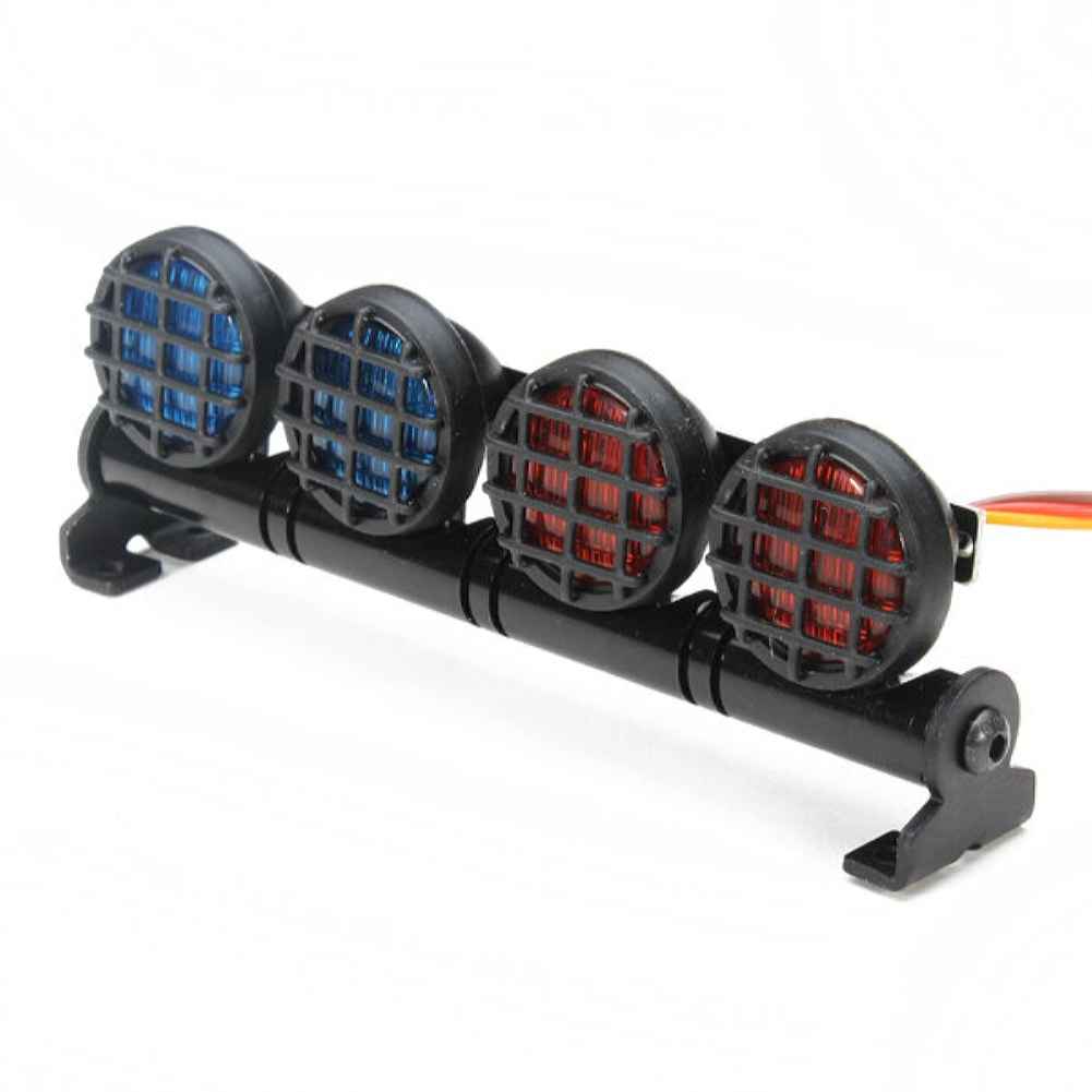 AUSTAR LED Light Aluminum Alloy Frame for CC01/D90/SCX10/4WD RC Cars, Multi-Mode Flashing, 4.8-6V - Image 2