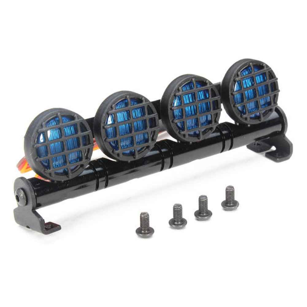 AUSTAR LED Light Aluminum Alloy Frame for CC01/D90/SCX10/4WD RC Cars, Multi-Mode Flashing, 4.8-6V - Image 4