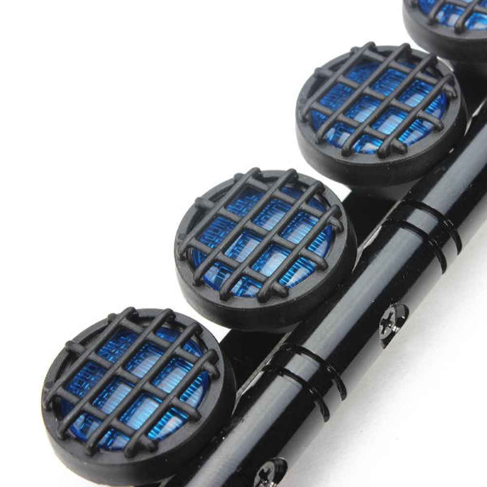 AUSTAR LED Light Aluminum Alloy Frame for CC01/D90/SCX10/4WD RC Cars, Multi-Mode Flashing, 4.8-6V - Image 5