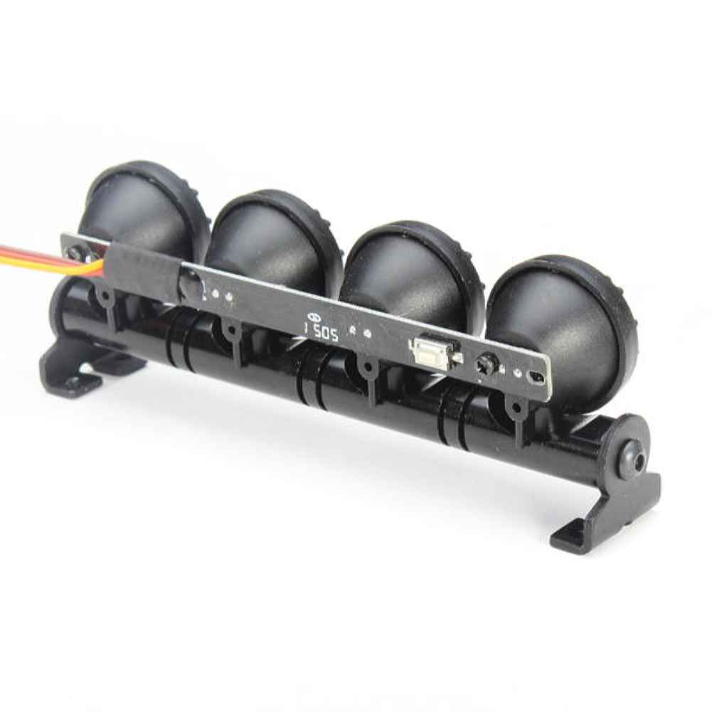 AUSTAR LED Light Aluminum Alloy Frame for CC01/D90/SCX10/4WD RC Cars, Multi-Mode Flashing, 4.8-6V - Image 6